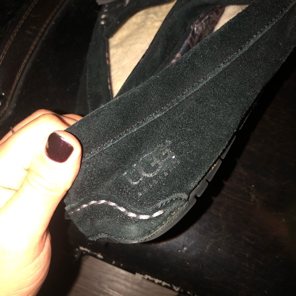 new UGG moccasins sheepskin size 7 black - Picture 11 of 11